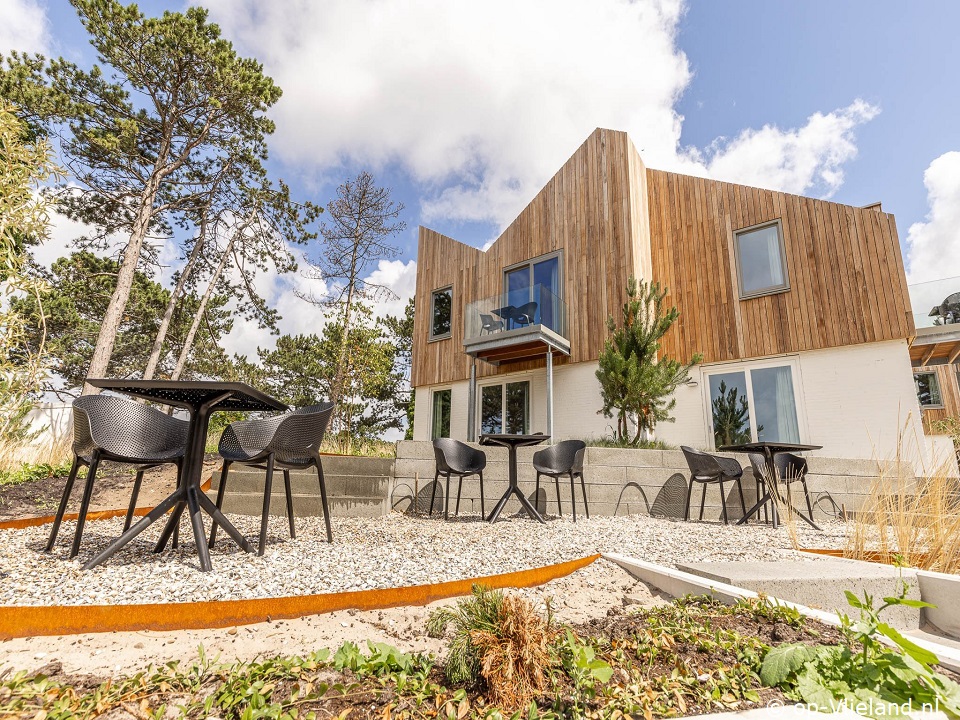 2p appt met balkon in de Kluut, op Vakantie op Vlieland