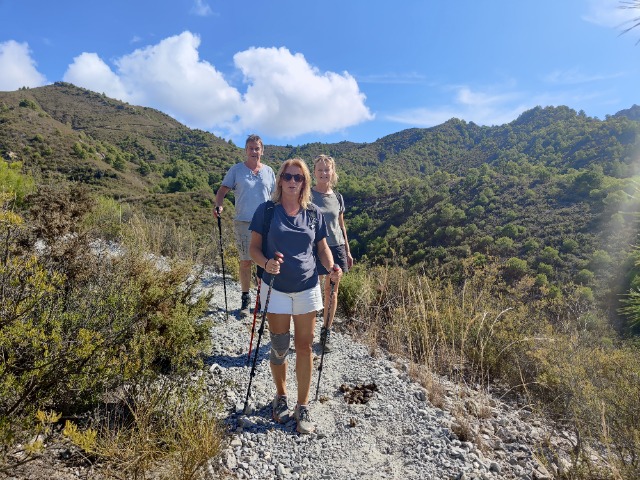 walking in Competa