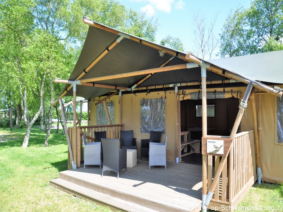  Luxe Safarigroepstenten op Groepsaccommodatie Eureca